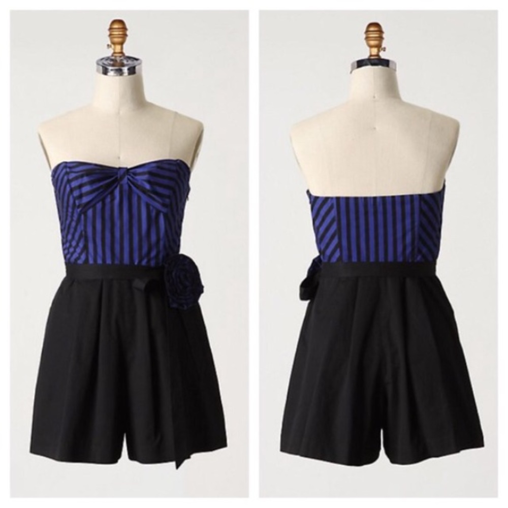 Maeve Anthropologie Chorus Girl Romper